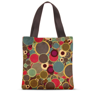 Tas Tote Fullprint Retro 1
