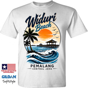 Kaos WIDURI BEACH PEMALANG