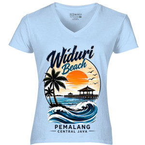 Kaos WIDURI BEACH PEMALANG