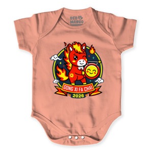 Baby Jumper Gong Xi Fa Chai 2026 – Fire Horse Lucky T-Shirt