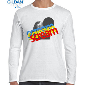 Kaos scream tshirt