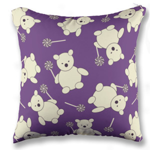 Bantal Koala Ungu