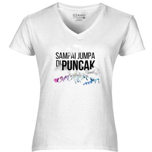 Kaos Kaos Gunung - Sampai Jumpa di Puncak - putih