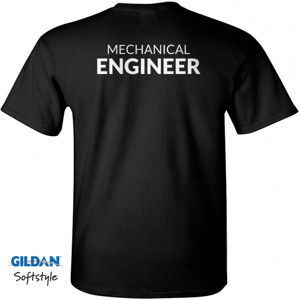 Kaos Kaos Jobs - Trust Me, Mechanical Engineer - Hitam 