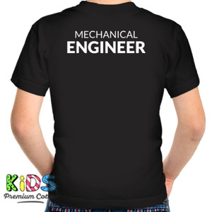 Kaos Kaos Jobs - Trust Me, Mechanical Engineer - Hitam 