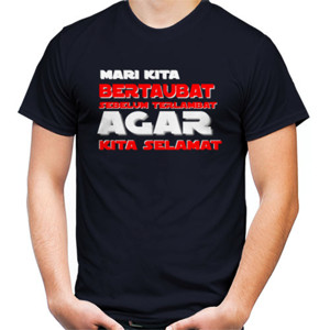 Kaos MARI KITA TAUBAT