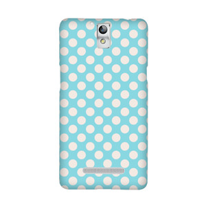 Polka Dot Sky Blue White Casing HP