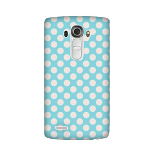 Polka Dot Sky Blue White Casing HP