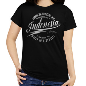 Kaos INDONESIA EMERALD OF THE EQUATOR 4