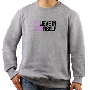 Jaket Sweater Believe In Yourself