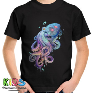 Kaos Gurita - Gildan Soft Style