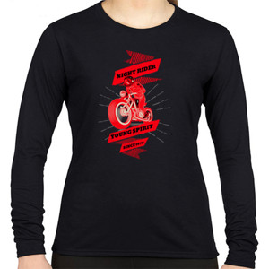 Kaos Kaos Tema Motor - Night Rider