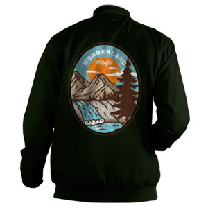 Jaket Bomber Wonderland Waterfall