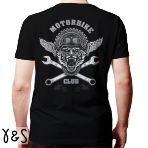 Kaos oblong seragam club motor motor bike club