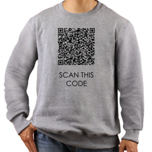 Jaket Sweater  T-shirt Model QR Code
