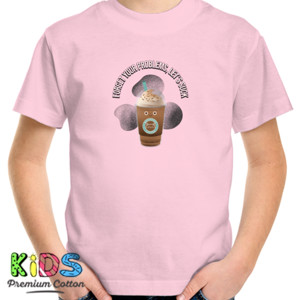 Kaos Kaos Cewek Tema Es Kopi Di Gelas Plastik(Boba)