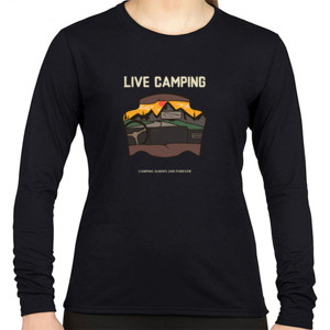 Kaos Kaos Tema Naik Gunung - Live Camping