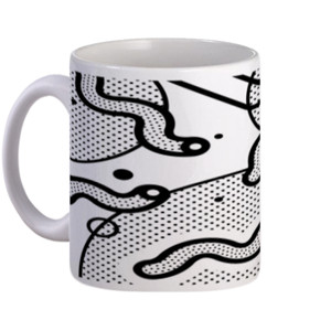 Mug Neo memphis background 27