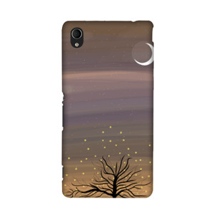 Night Lonely Tree - Softcase Casing HP