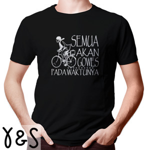 Kaos Sepeda Gowes Pada Waktunya