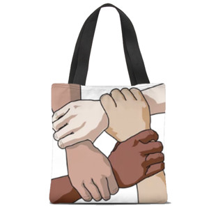 Tas Tote Fullprint No Racism