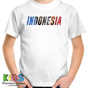 Kaos Indonesia - Batik Overlay
