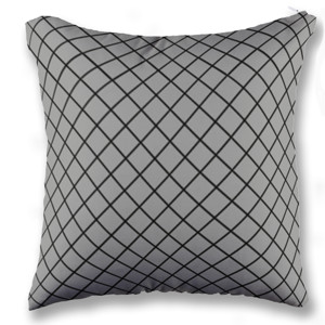 Bantal Sofa Kotak Grey Pattern 4  - Customic47