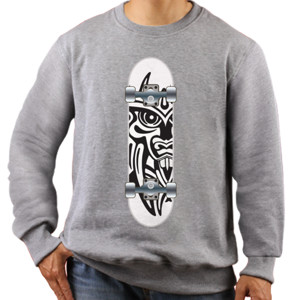 Jaket Sweater Skate Deck - Tribal 2