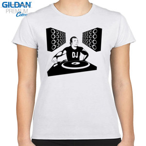 Kaos DJ Black And White  