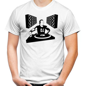Kaos DJ Black And White