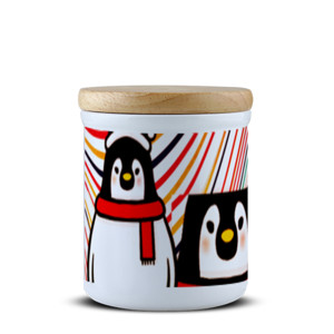 Toples Bumbu Twin Lucu Penguin