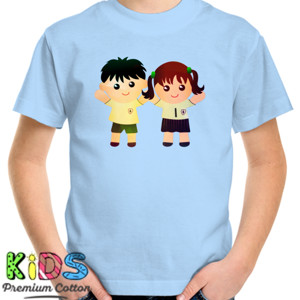 Kaos Cute Boy and Girl - Cowo dan Cewe Keren