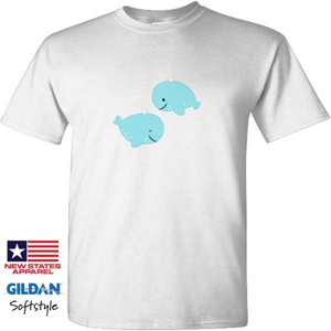 Kaos Whale - Kaos Pria Gildan by Co_mbro