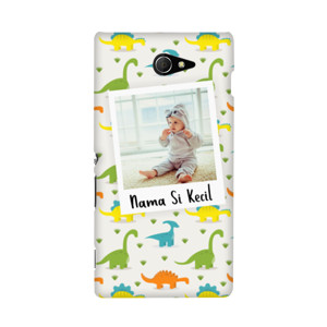 Foto Anak - Motif Dinosaurus  Casing HP