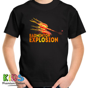 Kaos Tshirt Badminton Explosion