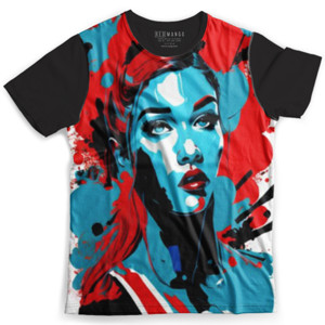 Kaos Fullprint Face Art 2