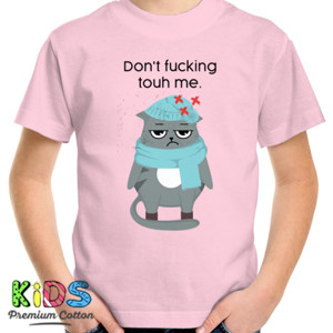 Kaos Wanita Lengan Pendek - Dont Fucking Touch Me