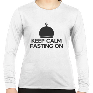 Kaos Keep Calm Fasting On