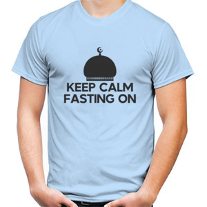 Kaos Keep Calm Fasting On