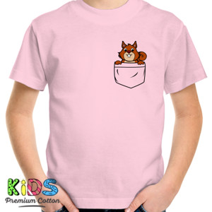 Kaos Tupai Lucu Kawaii Pecinta Hewan