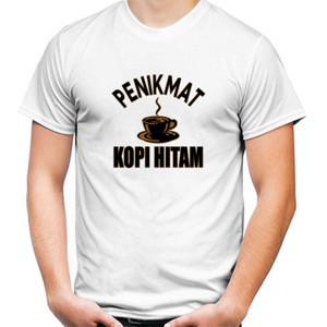 Kaos Penikmat Kopi Hitam