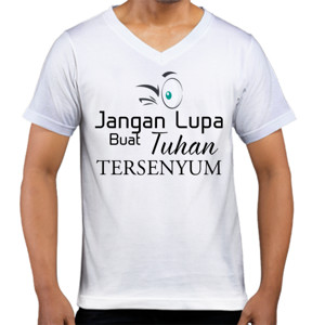 Kaos  Jangan Lupa buat tersenyum