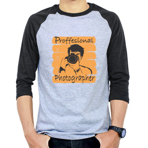 Kaos Raglan Fotografer
