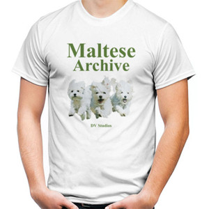 Kaos Maltese Cute Dogs T-Shirt