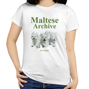 Kaos Maltese Cute Dogs T-Shirt