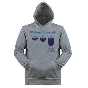Jaket Hoodie Kaos Waiting For My Girl - Hair (SB7DB)