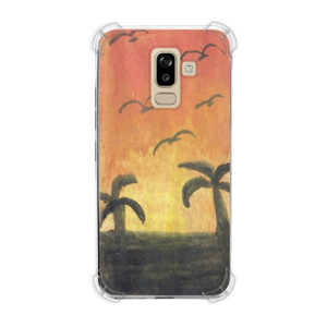 Casing HP Silhouette beach-Sunset view