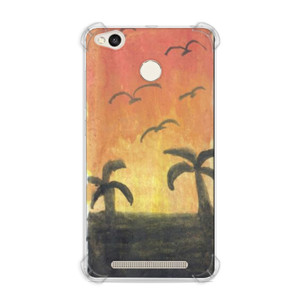 Casing HP Silhouette beach-Sunset view