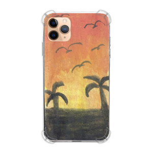 Casing HP Silhouette beach-Sunset view