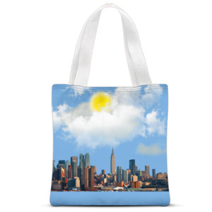 Tas Tote Fullprint Tas Serbaguna - Theme City